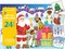 Little Likes Kids: Advent Calendar for Kids | Fun Countdown to Christmas Activity | 24 Beautifully Illustrated Reusable Holiday Stickers (Multicultural)